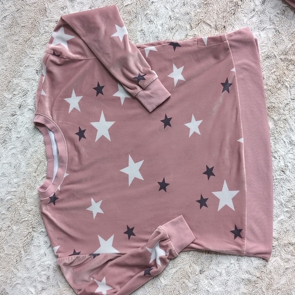 Simply Vera Vera Wang Relaxed Fit Velour Jogger Lounge Set - Picture 2 of 4